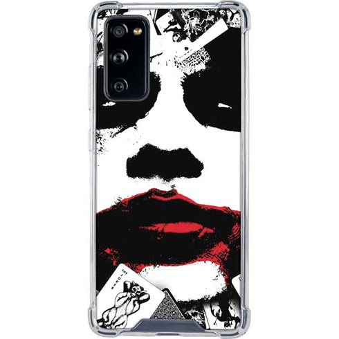 DC Comics The Joker Dark Knight Poster Art Galaxy S20 FE Clear Case